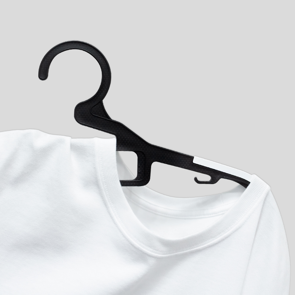 아임홈리빙 베이직 튼튼 논슬립 행거 1P 화이트 - 상세 이미지 4