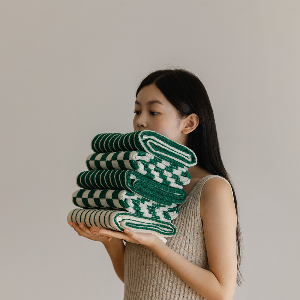 디어리얼 숲숲수건 인테리어수건 3P(패키지포장) 첨단향균기능원사 - 상세 이미지 3