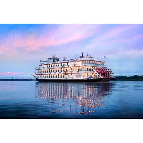 미국 조지아 서배너 리버보트 선셋 크루즈