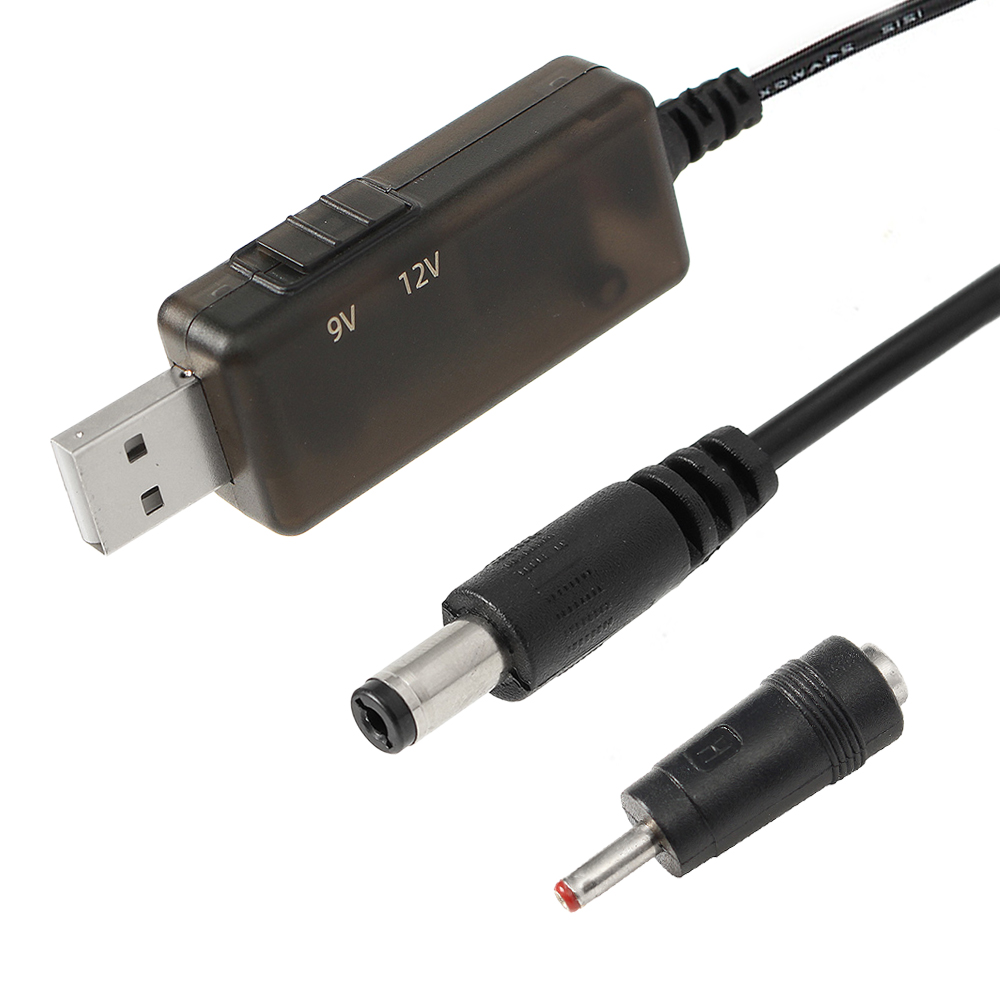 USB 9V-12V DC변환젠더 전원 승압 케이블 - 메인 이미지