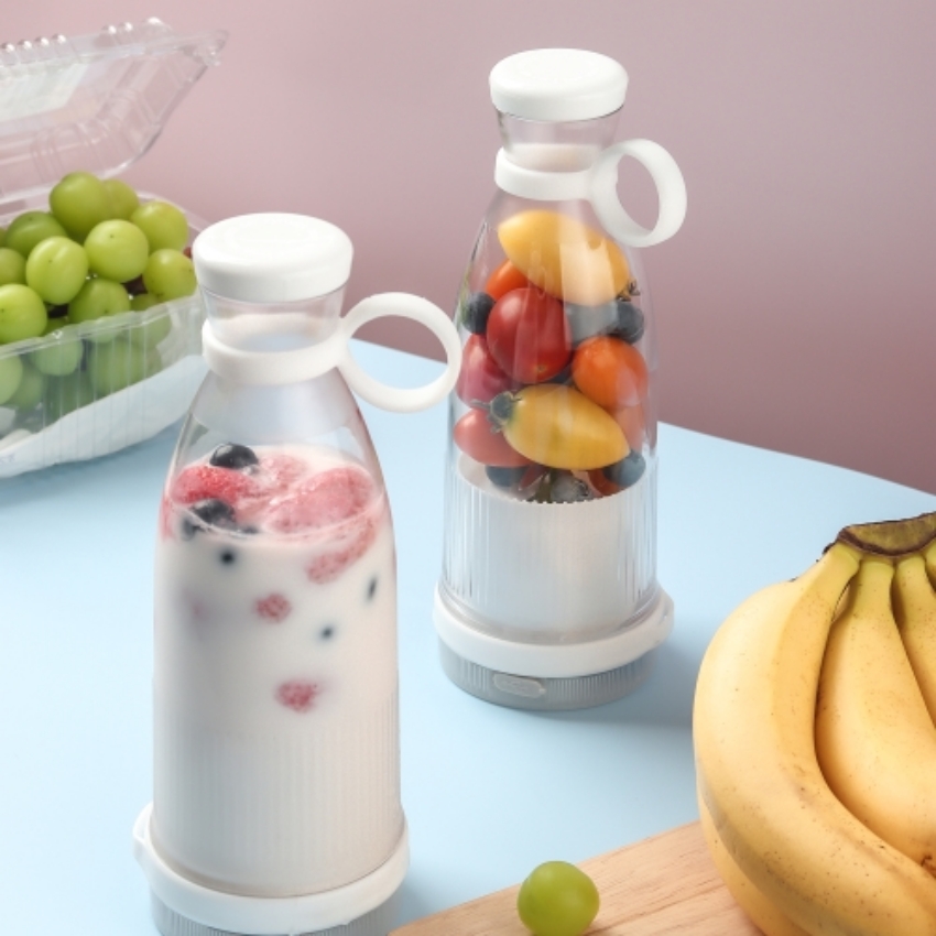 텀블러믹서기 휴대용 파워 블랜더 미니 무선 주스믹서기 소형 분쇄기