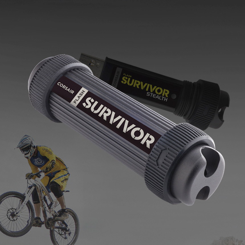 커세어 SURVIVOR STEALTH 512G 3.0 대용량 USB 메모리