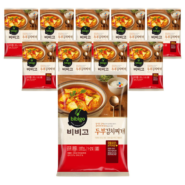 비비고 두부김치찌게 460gX10 : 해외언니샵