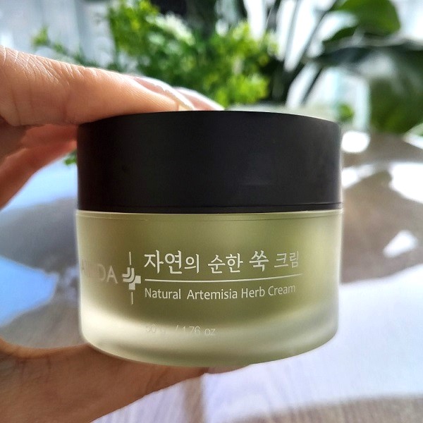 고농축 고영양 크림 나틴다 자연 담은 순한 쑥크림 50g 저자극 진정 보습 영양크림 이미지 2