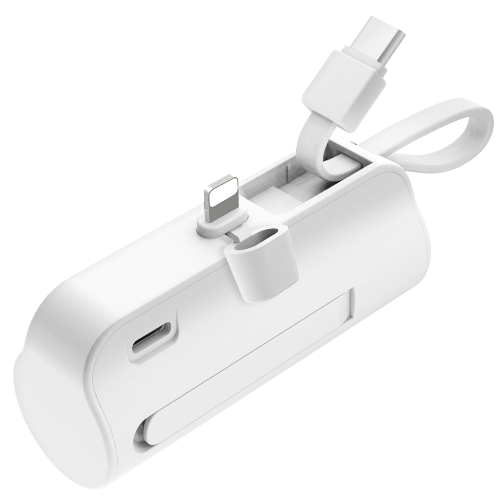 스마트텍 2WAY 일체형 보조배터리 5,000mAh (8젠더,C젠더+C케이블) - 상세 이미지 5