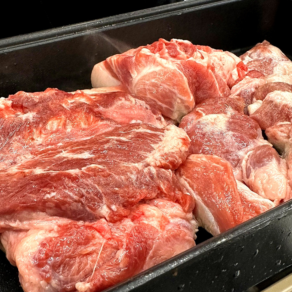 유비푸드 프리미엄 한돈 돼지 뒷고기 모듬 1kg 덜미살 꼬들살 눈살 뽈항정살 이미지 3