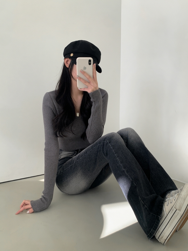 ❤️3일만할인❤️ [3단기장/2XL까지] 브론디 자체보정 청바지 쫀득핏 빈티지워싱 봄 데님 부츠컷 상세 이미지 56