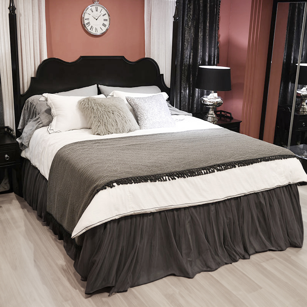 침대스커트 이스턴킹 레이스 프릴 치마 베드 스커트