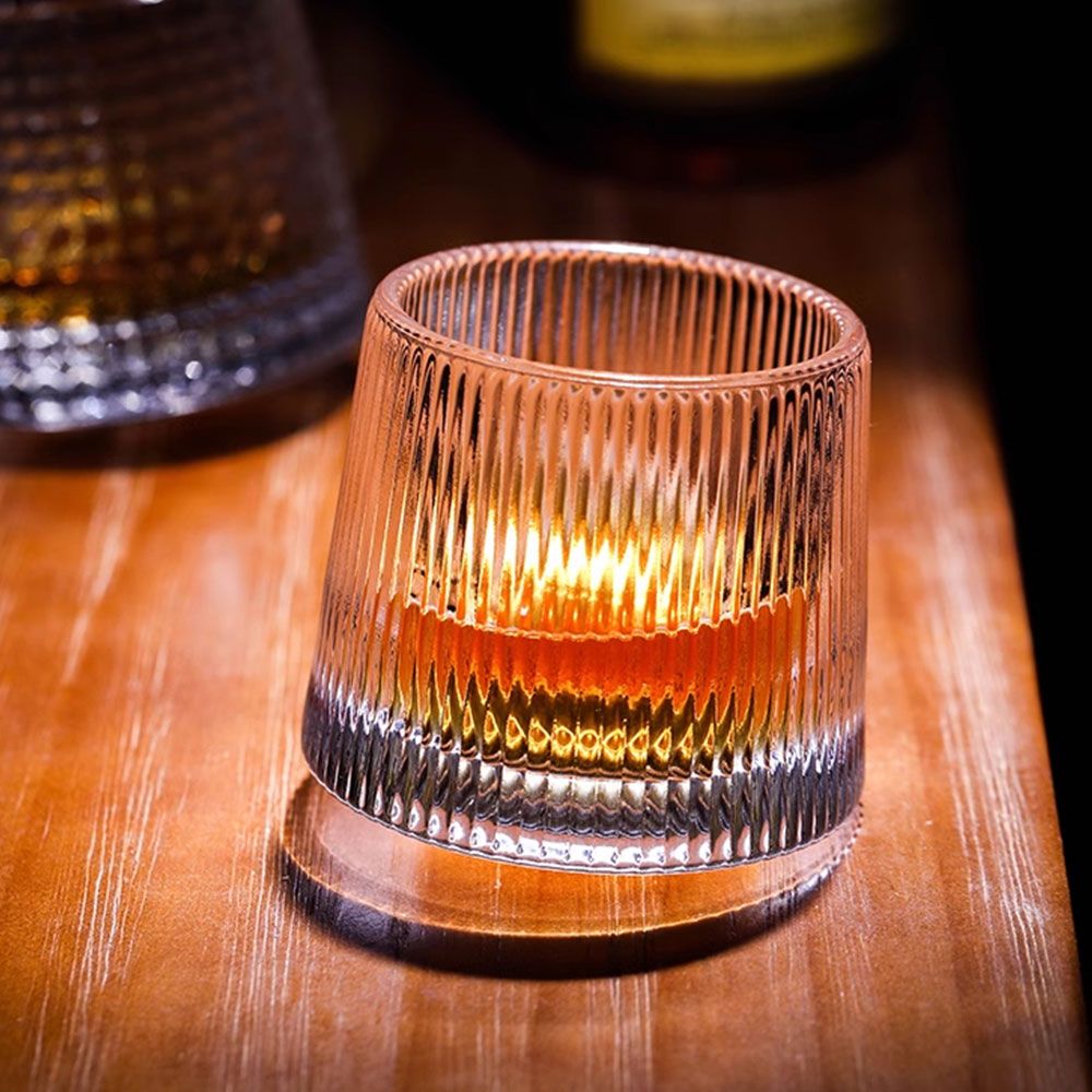 2+2 유리잔 하이볼 위스키 내열 유리컵 세트 웨이브