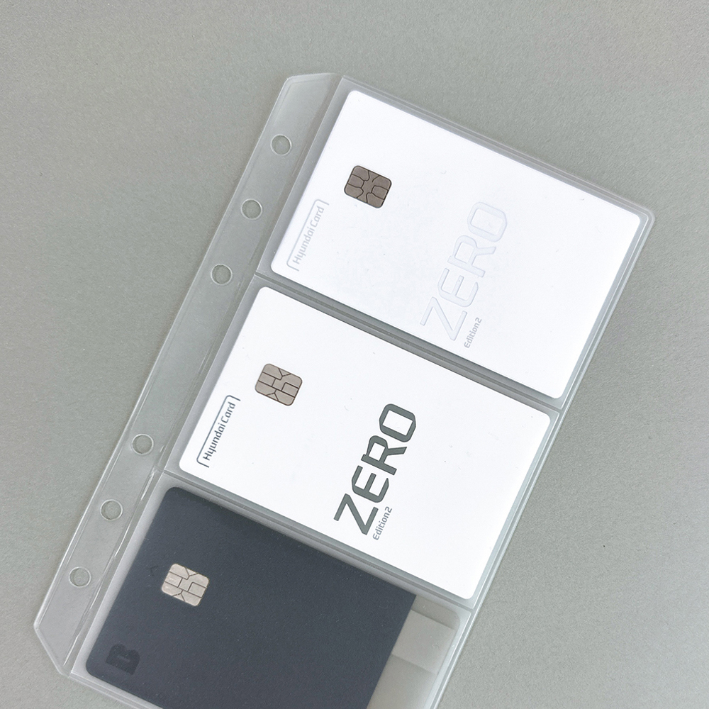 A6 6공 현금바인더 지퍼백 속지 저축 가계부 다이어리 머니포켓 상세 이미지 6