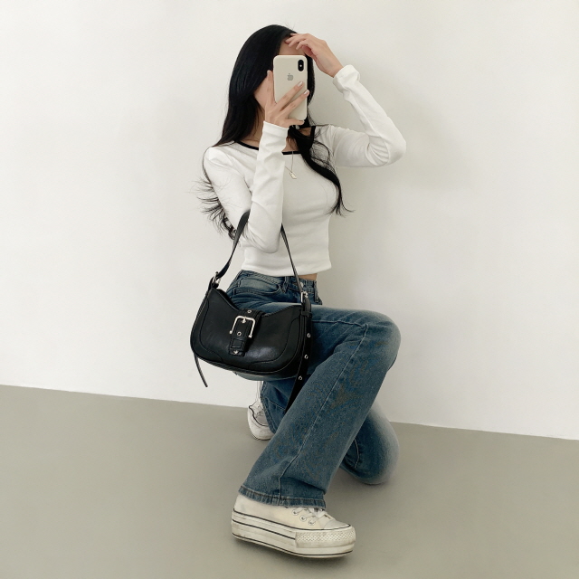 ❤️3일만할인❤️ [3단기장/2XL까지] 브론디 자체보정 청바지 쫀득핏 빈티지워싱 봄 데님 부츠컷 상세 이미지 24