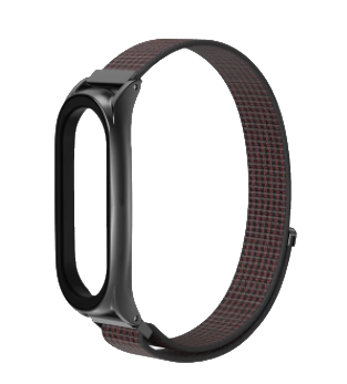 샤오미 미밴드5 6 3 4 나일론 스트랩 MIJOBS 정품 파스텔핑크 - 상세 이미지 5