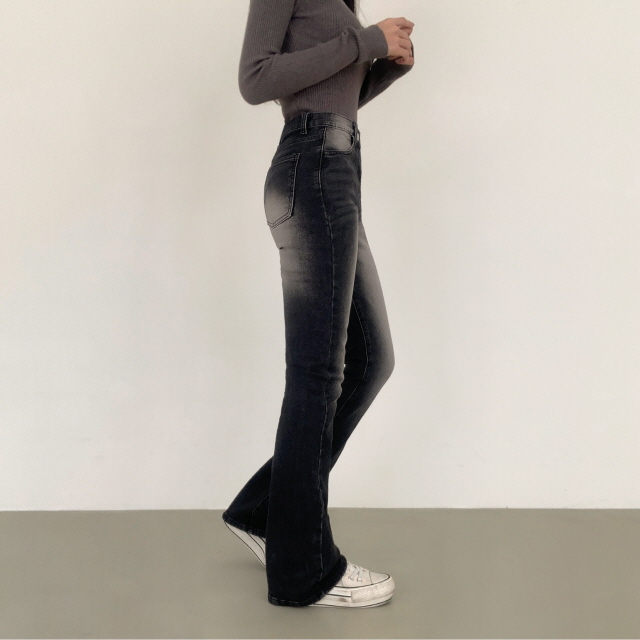 ❤️3일만할인❤️ [3단기장/2XL까지] 브론디 자체보정 청바지 쫀득핏 빈티지워싱 봄 데님 부츠컷 상세 이미지 48