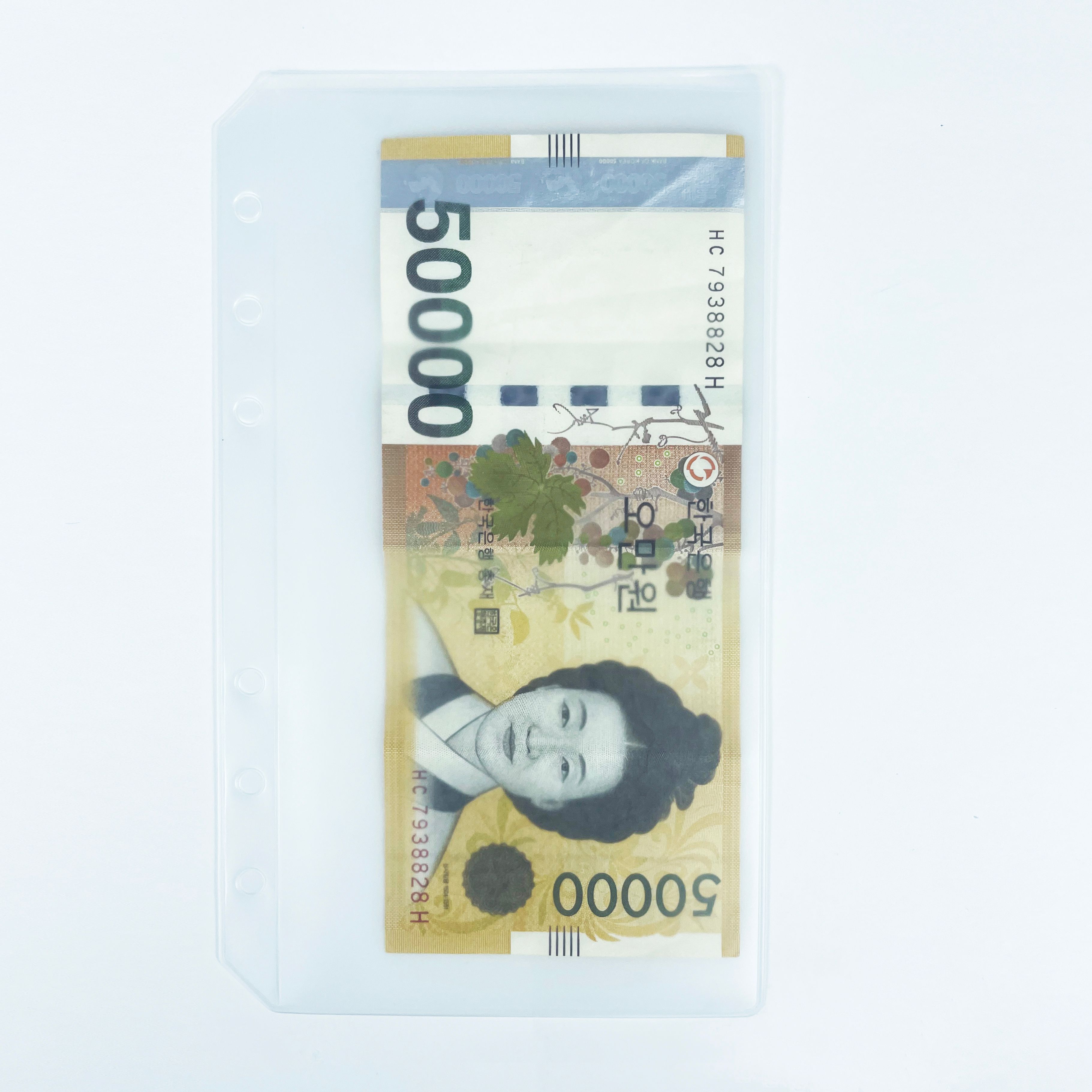 6공 A6 현금속지 챌린지 바인더 육공 다이어리 현금생활 첼린지 저축 예산 머니포켓 - 상세 이미지 3
