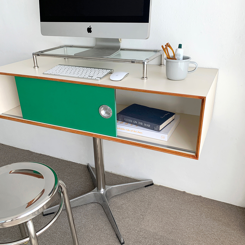 오그레 스테인레스 모듈 가구 모니터 받침대