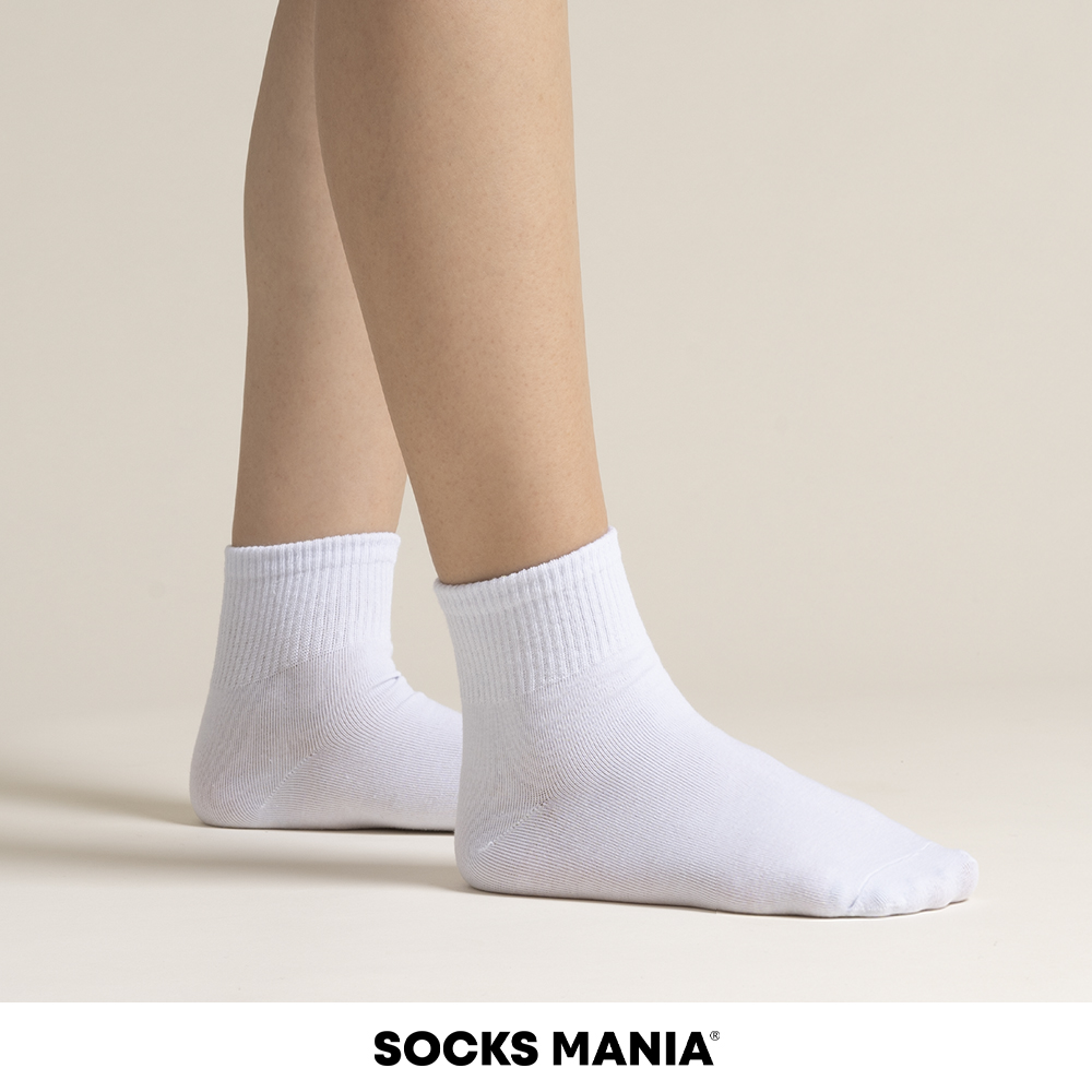 20켤레 학생 흰 무지 단목 중목양말