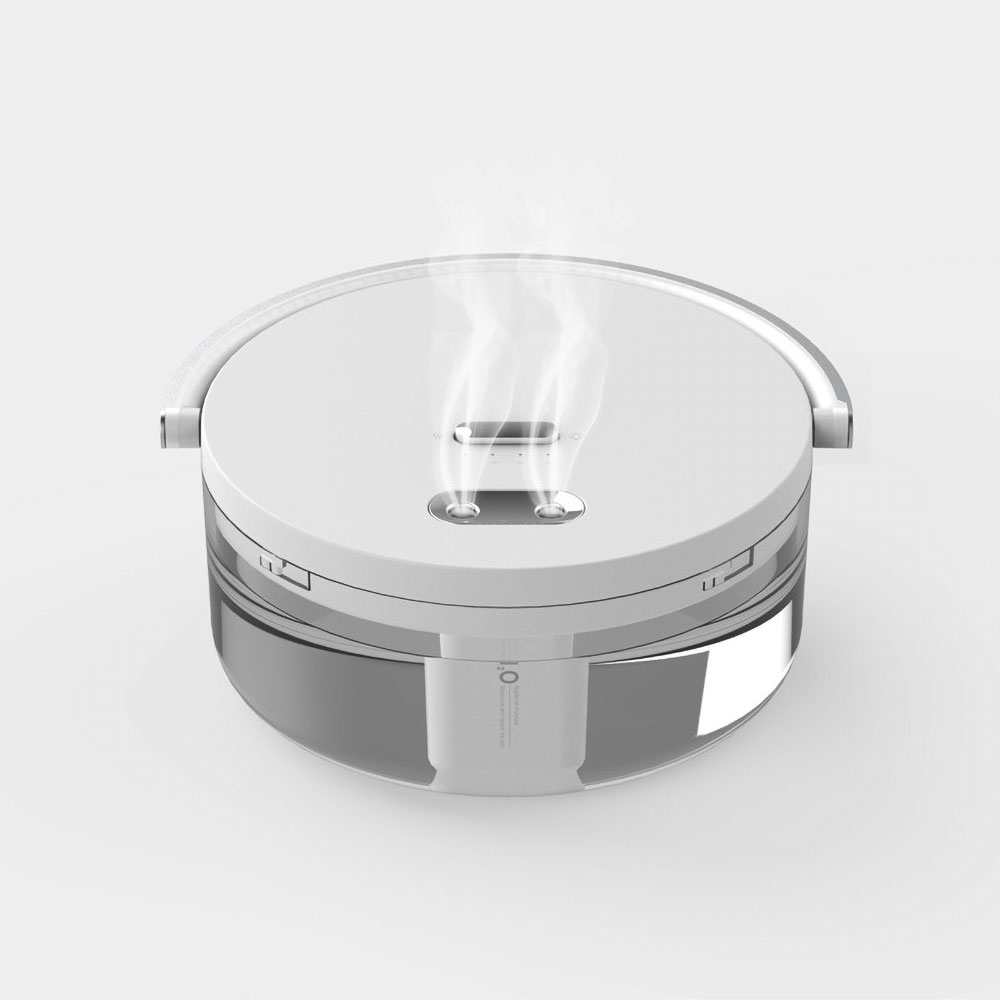 2개 노즐 듀얼 가습기 1.2리터 대용량 무드등