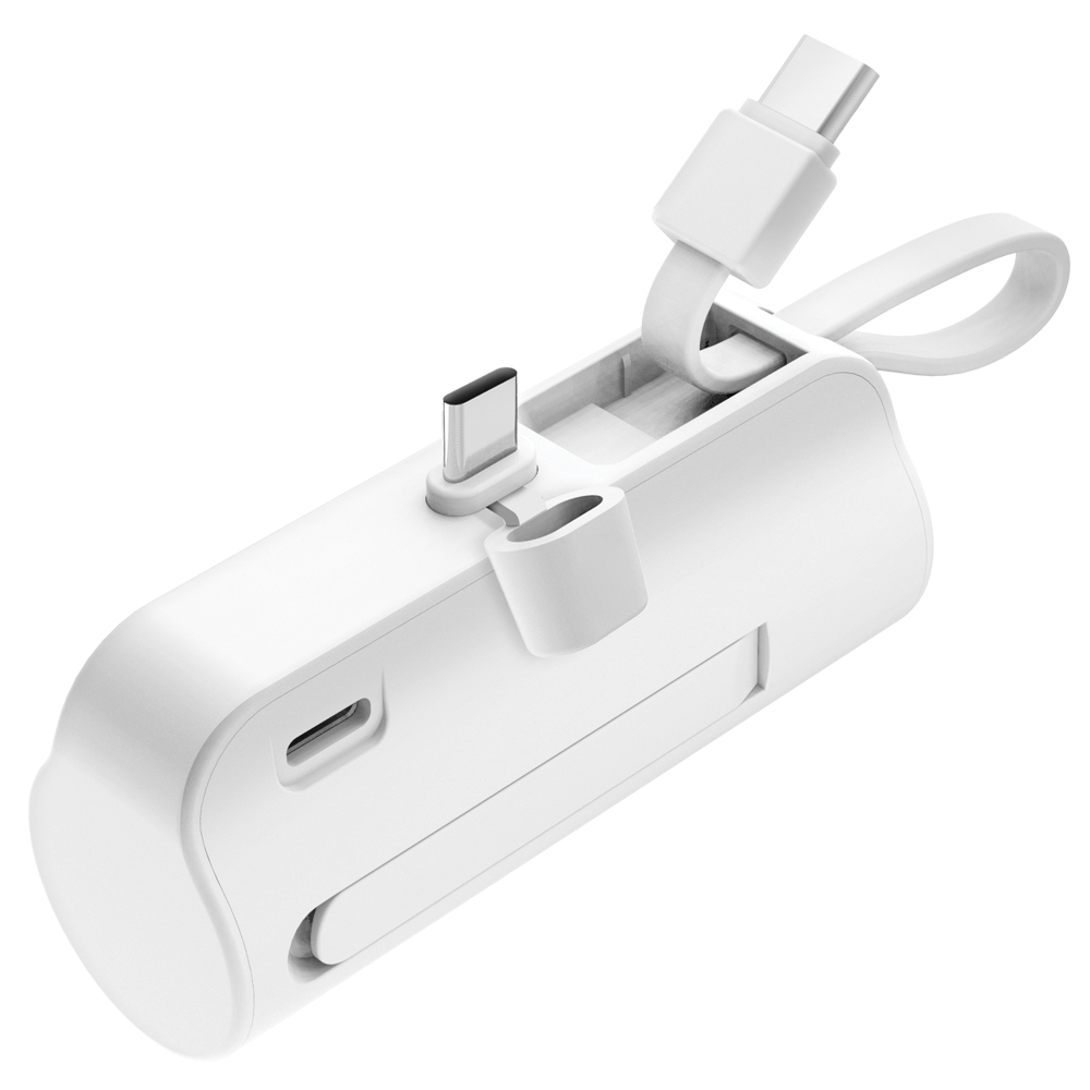 스마트텍 2WAY 일체형 보조배터리 5,000mAh (8젠더,C젠더+C케이블) - 상세 이미지 4