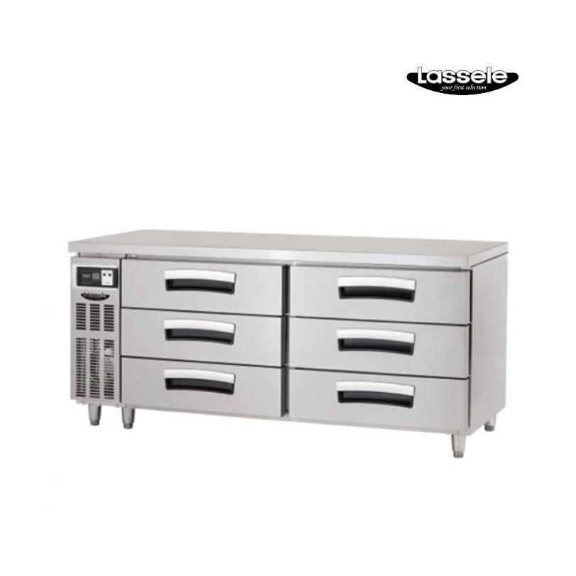 6칸 서랍형테이블냉장고 1800 식당 카페 영업용 서랍냉장고 이미지 2
