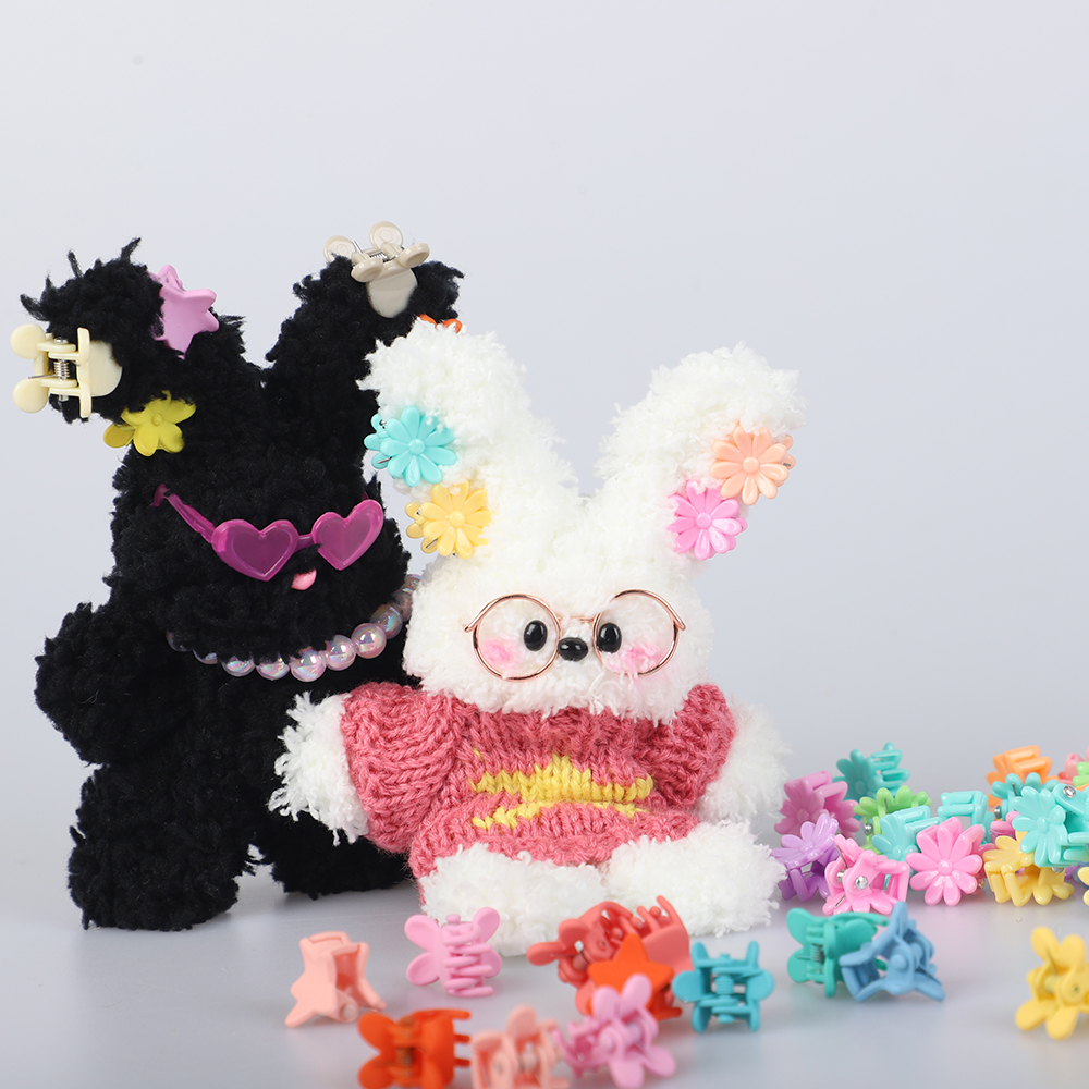모루인형키트 원데이 완제품 만들기 가방 키링 DIY 공예 세트 강아지 악세사리 - 상품 이미지
