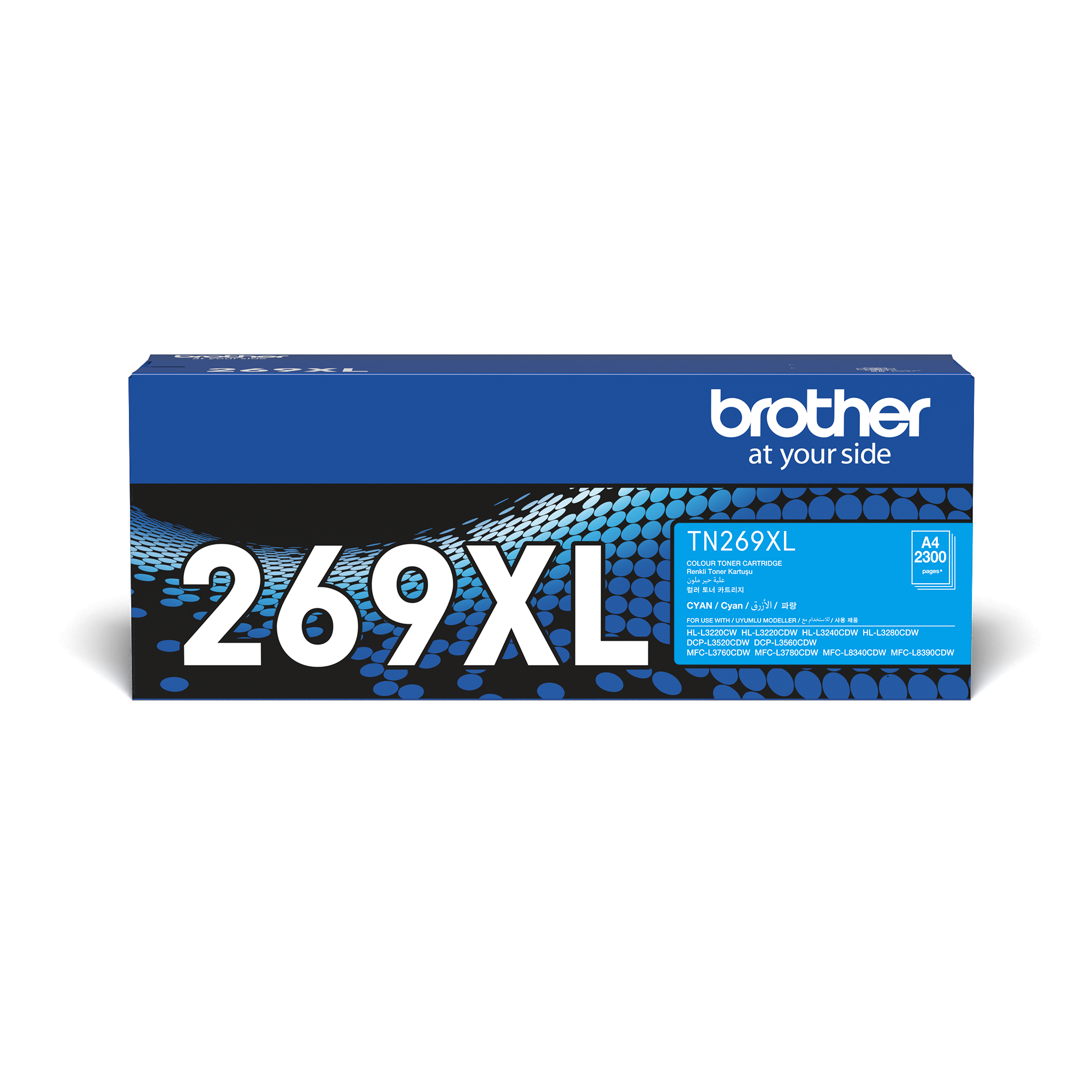 브라더 정품토너 TN-269XL-C / L3220CW L3520CDW L3760CDW - 상품 이미지