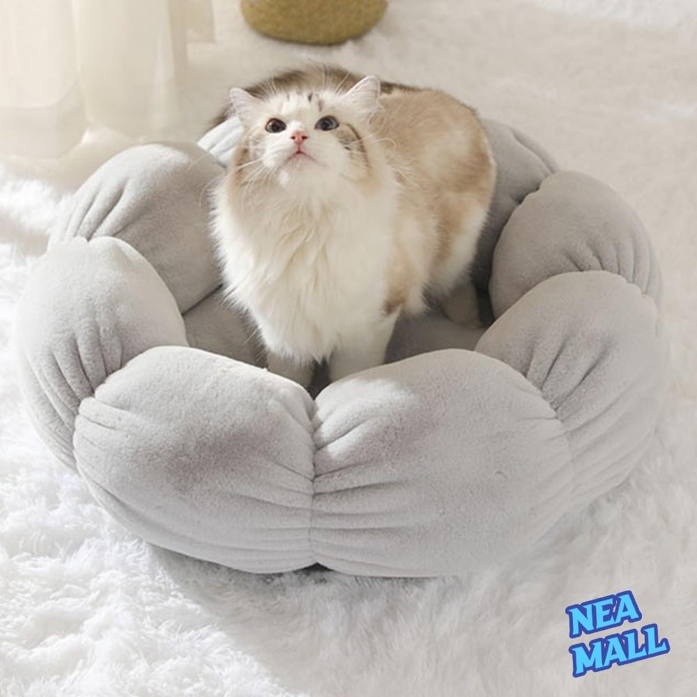 푹신한 고양이쿠션 포근한 강아지 겨울쿠션 반려견 방석 40cm - 메인 이미지