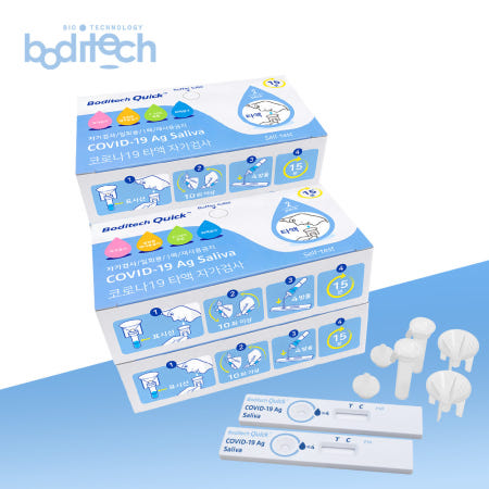 무료배송 바디텍메드 코로나키트 타액검사 무통증 자가진단키트 2T 10회분 26년 4월