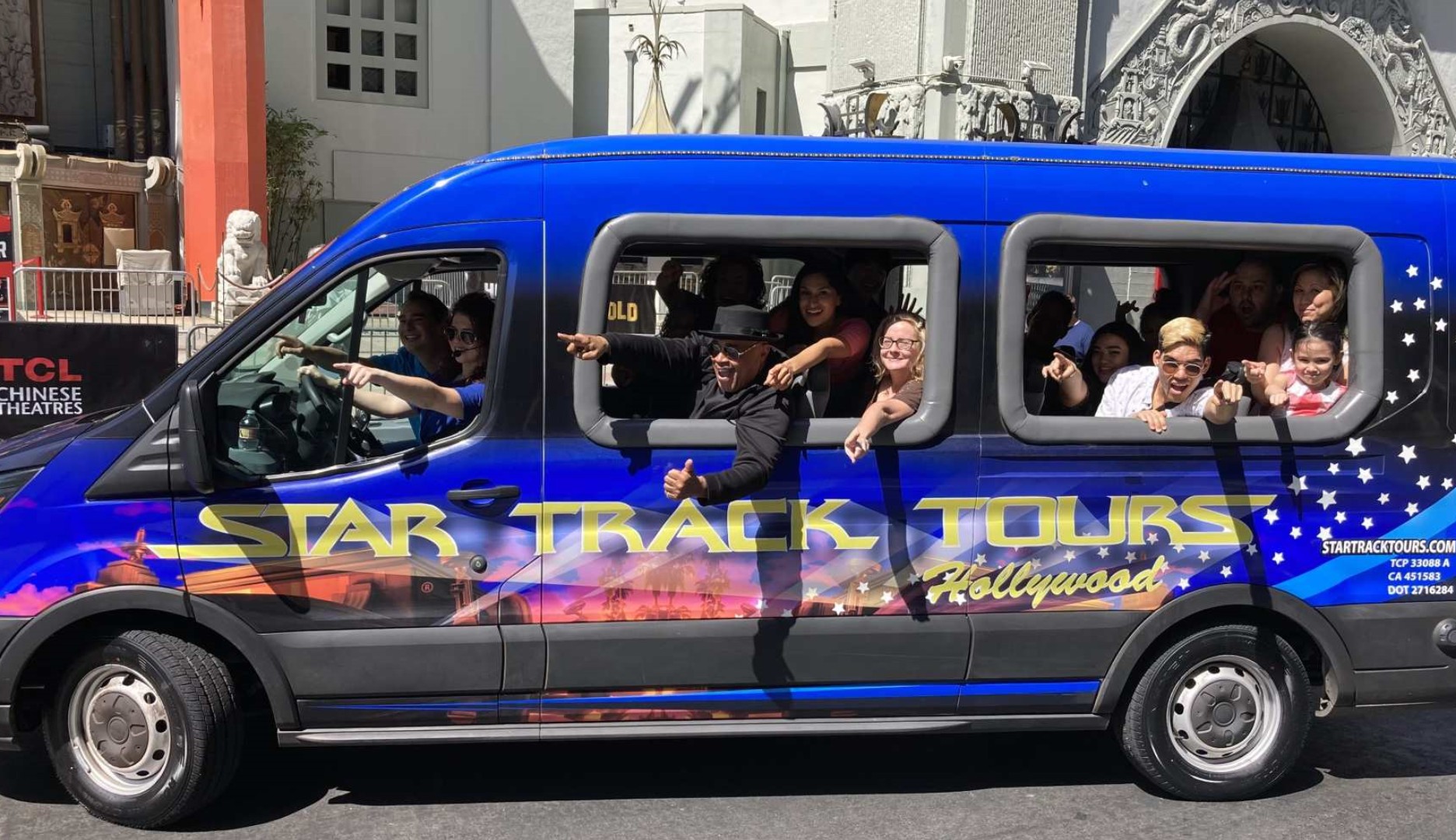 미국 로스 앤젤레스 할리우드 스타 트랙 나이트 투어 이미지 2