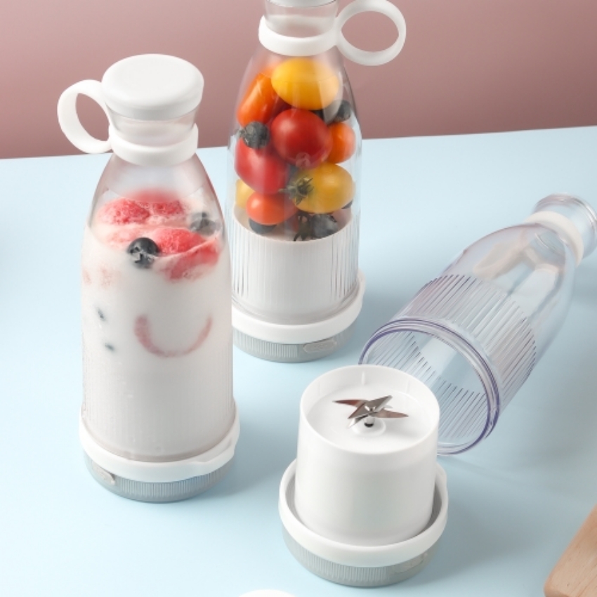 텀블러믹서기 휴대용 파워 블랜더 미니 무선 주스믹서기 소형 분쇄기