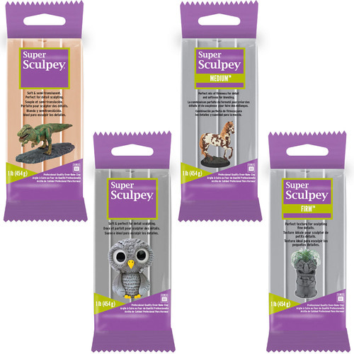 폴리머클레이 슈퍼스컬피 454g 폴리폼