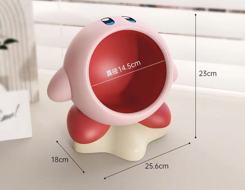 별의 커비 굿즈 넨도로이드 피규어 사이드 테이블 인형 수납함 21cm 이미지 7