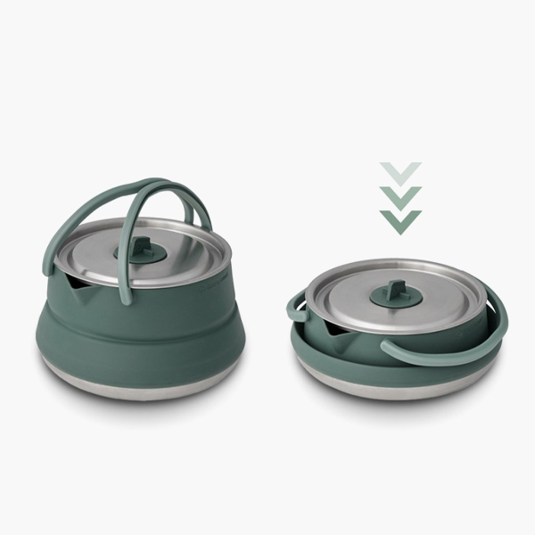 씨투써밋 디투어 케틀 1.6L 세트 3종 백패킹 경량 접이식 주전자 컵