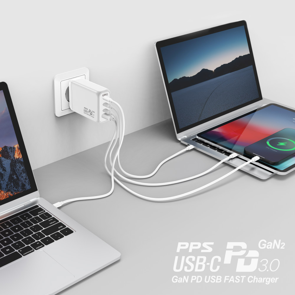 130W 4포트 GaN2 접지형 멀티 고속충전기 PPS PD3.0 150PDGAN2 이미지 6