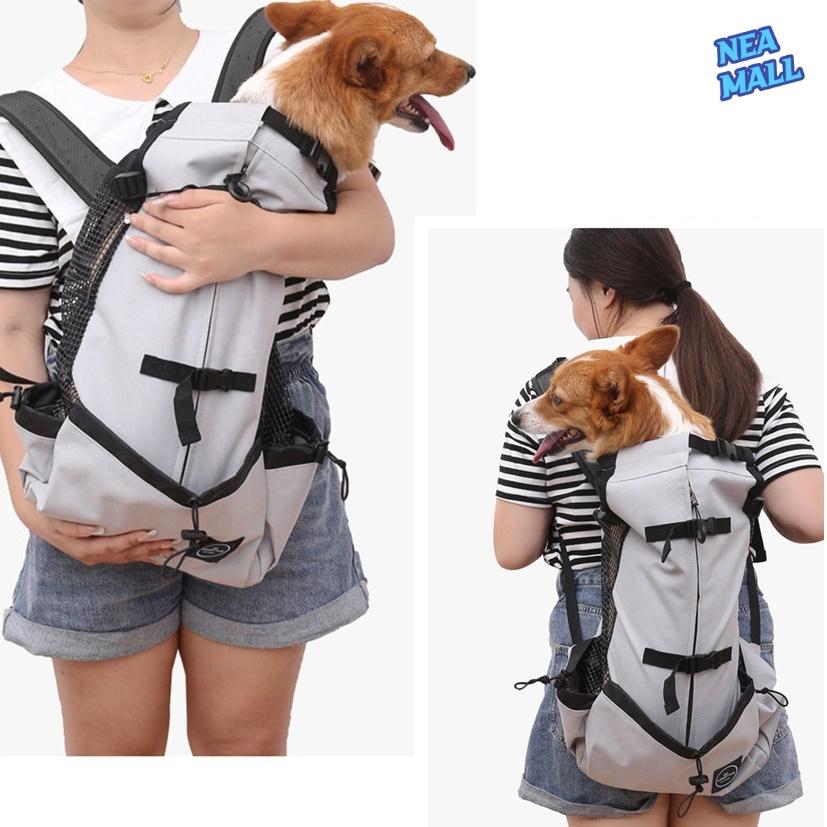 강아지 이동장 강아지 외출가방 반려견 포대기 애견 백팩 L