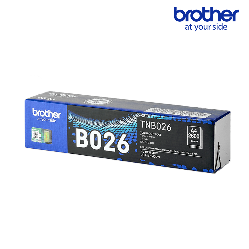 브라더 정품토너 TN-B026 토너세이브 / HL-B2180DW DCP-B7640DW - 상품 이미지