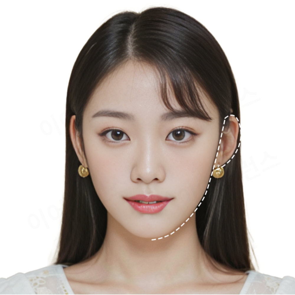 [고탄성 고밀착] 누운귀 테이프 성형 요정 엘프귀 세우는 교정 스티커 테이프 A타입(투명) 90p 이미지 2