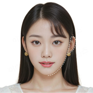 [고탄성 고밀착] 누운귀 테이프 성형 요정 엘프귀 세우는 교정 스티커 테... 솔직 후기 | 피부 타입별 분석 - 상품 이미지 2