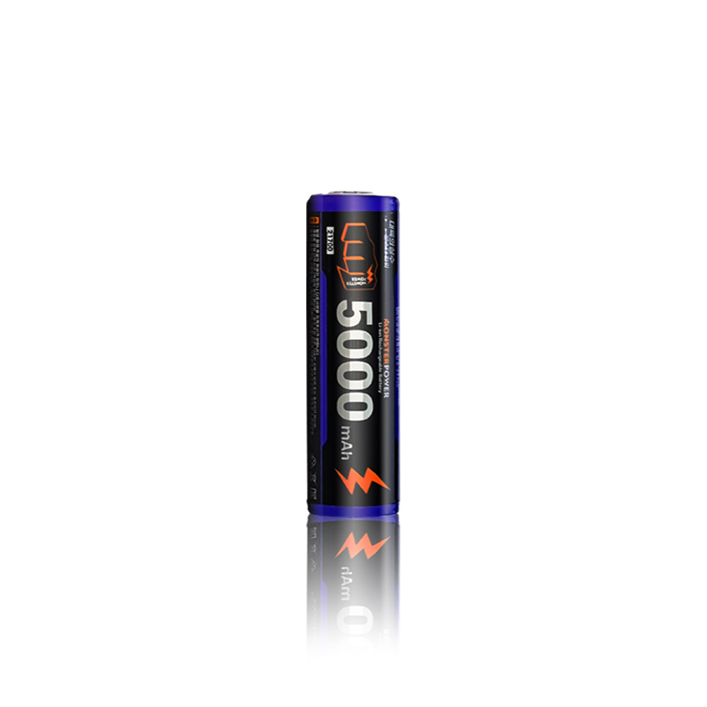 21700 배터리 2개 2구 충전기 세트 C타입 5000mAh 몬스터파워 이미지 7