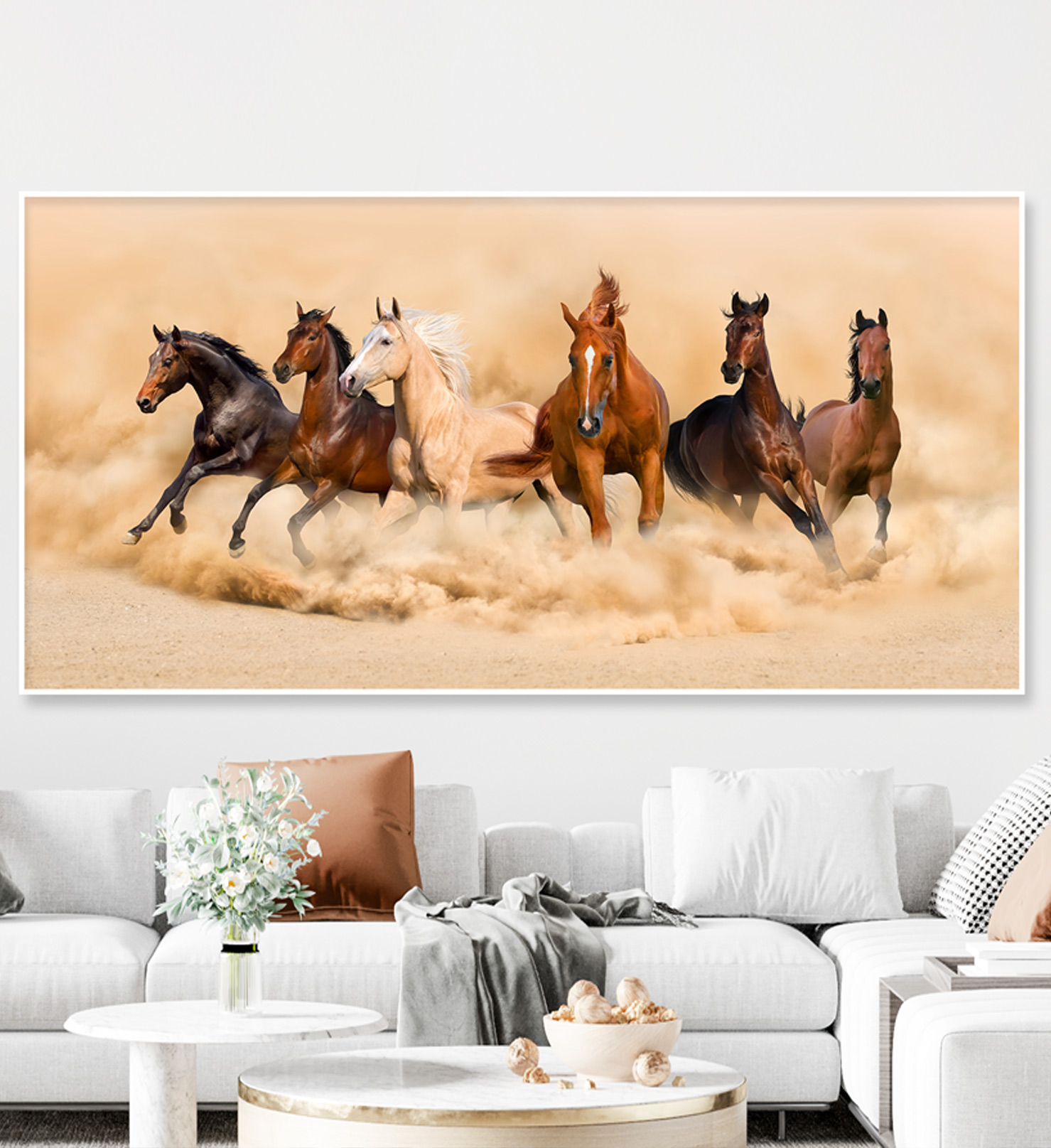 성공을부르는 승진운 출세운 말그림 캔버스 대형 인테리어 액자 금전운 팔마도 직사각형 A4