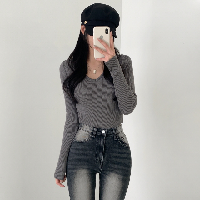 ❤️3일만할인❤️ [3단기장/2XL까지] 브론디 자체보정 청바지 쫀득핏 빈티지워싱 봄 데님 부츠컷 상세 이미지 54