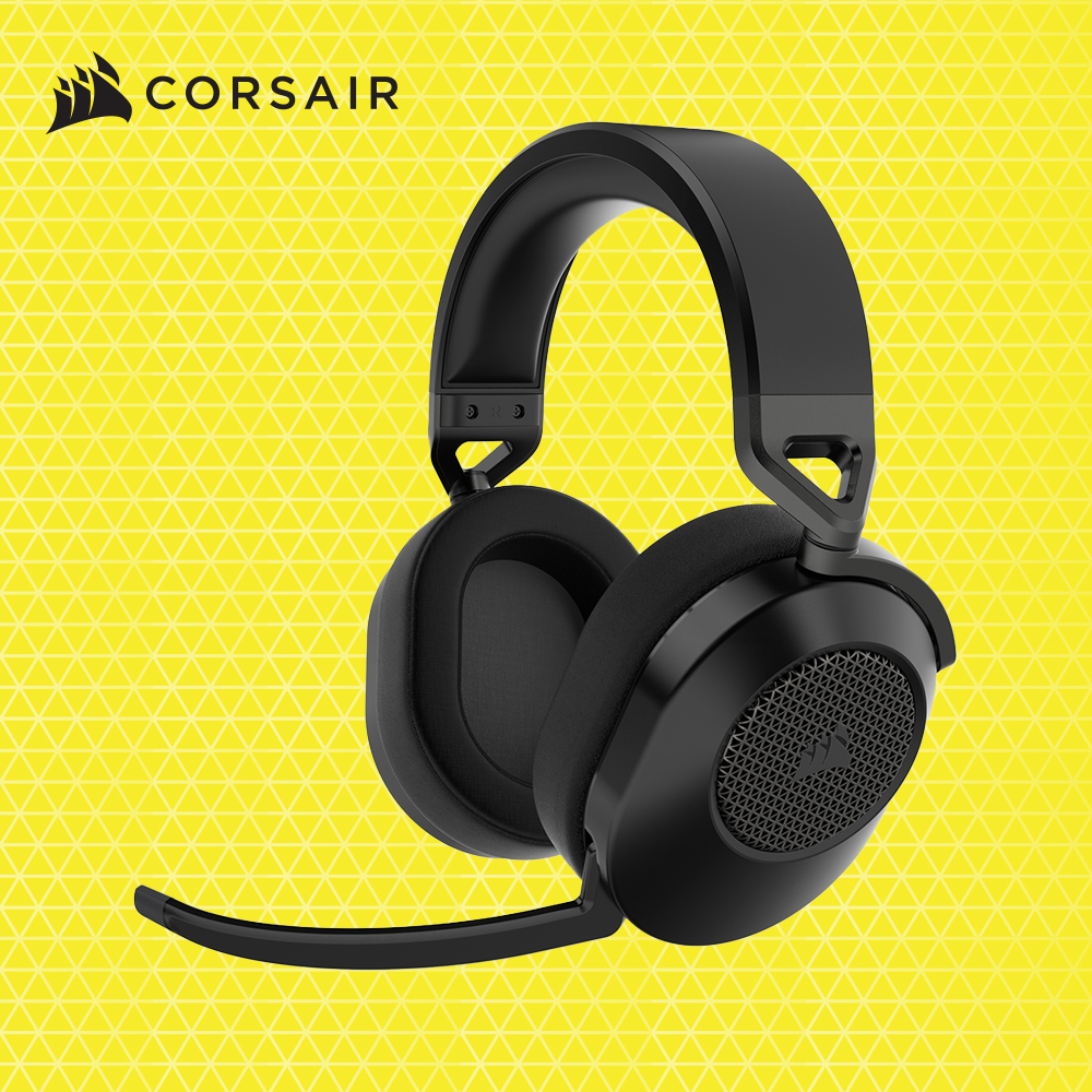 커세어 HS65 WIRELESS 7.1채널 게이밍 헤드셋 블랙