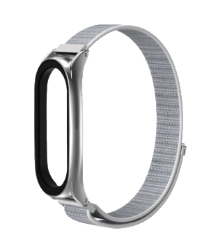 샤오미 미밴드5 6 3 4 나일론 스트랩 MIJOBS 정품 파스텔핑크 - 상세 이미지 2