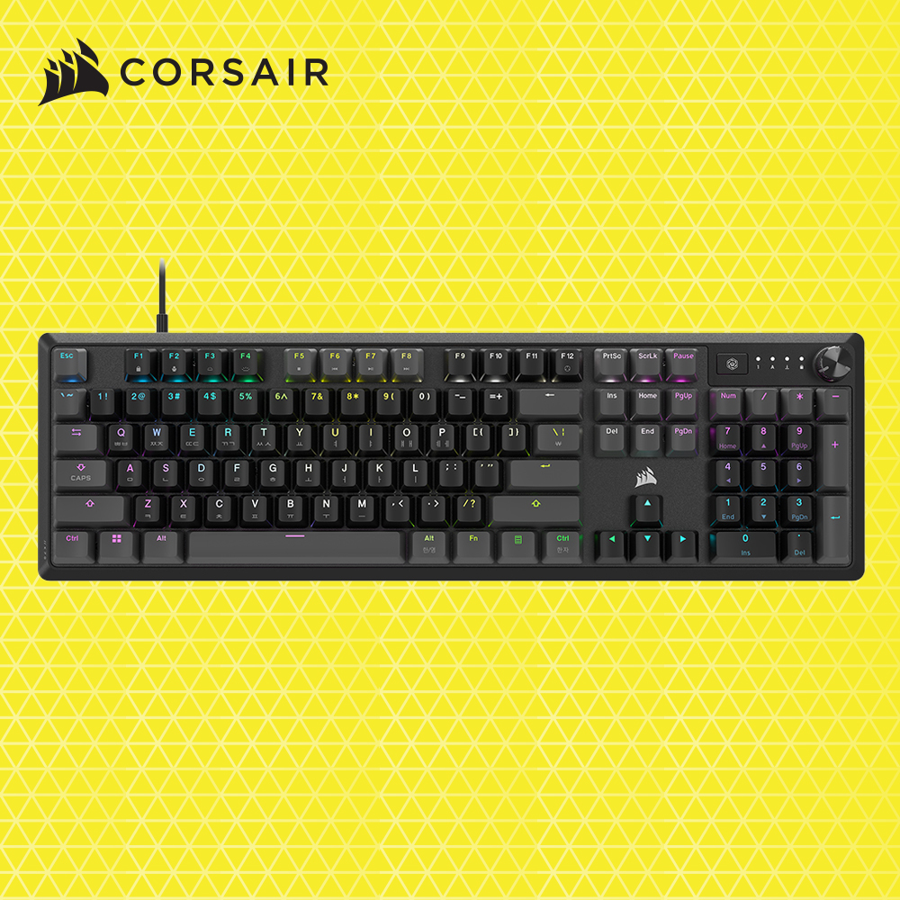커세어 K70 RGB CORE CARBON GRAY 게이밍 기계식 키보드 - 메인 이미지