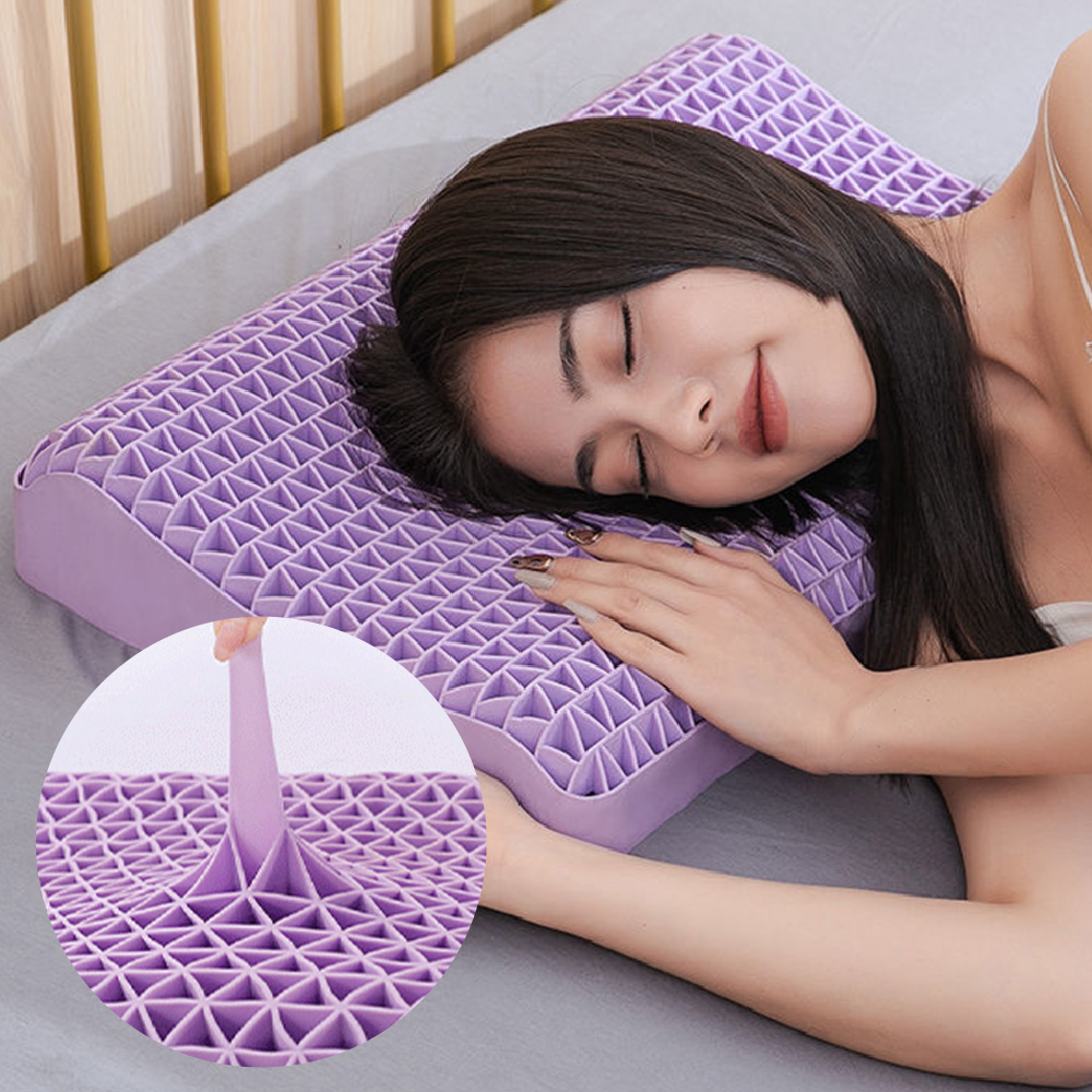 빨아쓰는 실리콘 TPE 거북목 낮은 베개 목베개