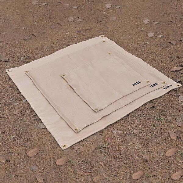 코야프 캠핑 난로 화로 버너 방염 매트 화로대 방염포 발열 받침대 소방포