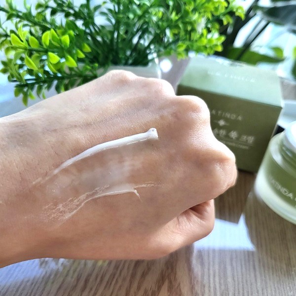 고농축 고영양 크림 나틴다 자연 담은 순한 쑥크림 50g 저자극 진정 보습 영양크림 이미지 3