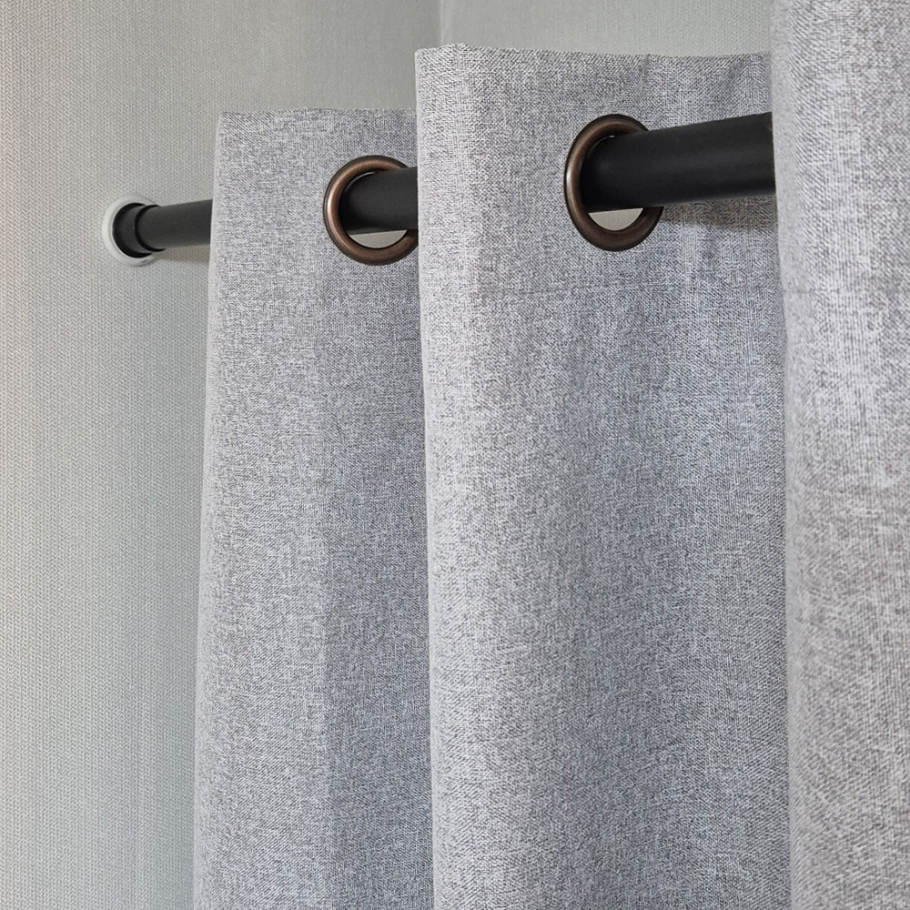 힘센압축봉 160-210cm 블랙 커튼봉 무타공 32MM 두꺼움