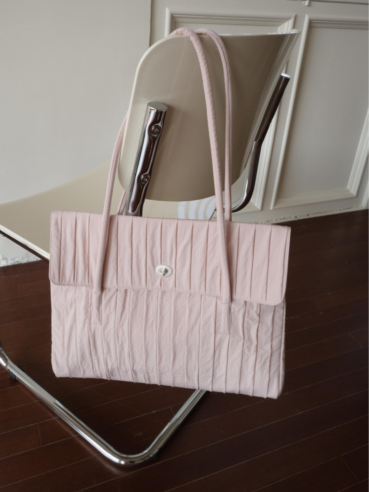 수심 Peach Bird Bag(2 Size) 피치 버드 백 숄더백 가방 핑크 데일리 : 수심