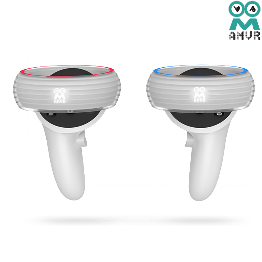 오큘러스퀘스트2 악세사리 컨트롤러 링 실리콘 커버 케이스 AMVR - 상세 이미지 2