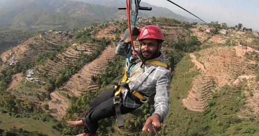 네팔 카트만두 둘리켈 짚라인 체험 (카트만두 출발) 이미지 3